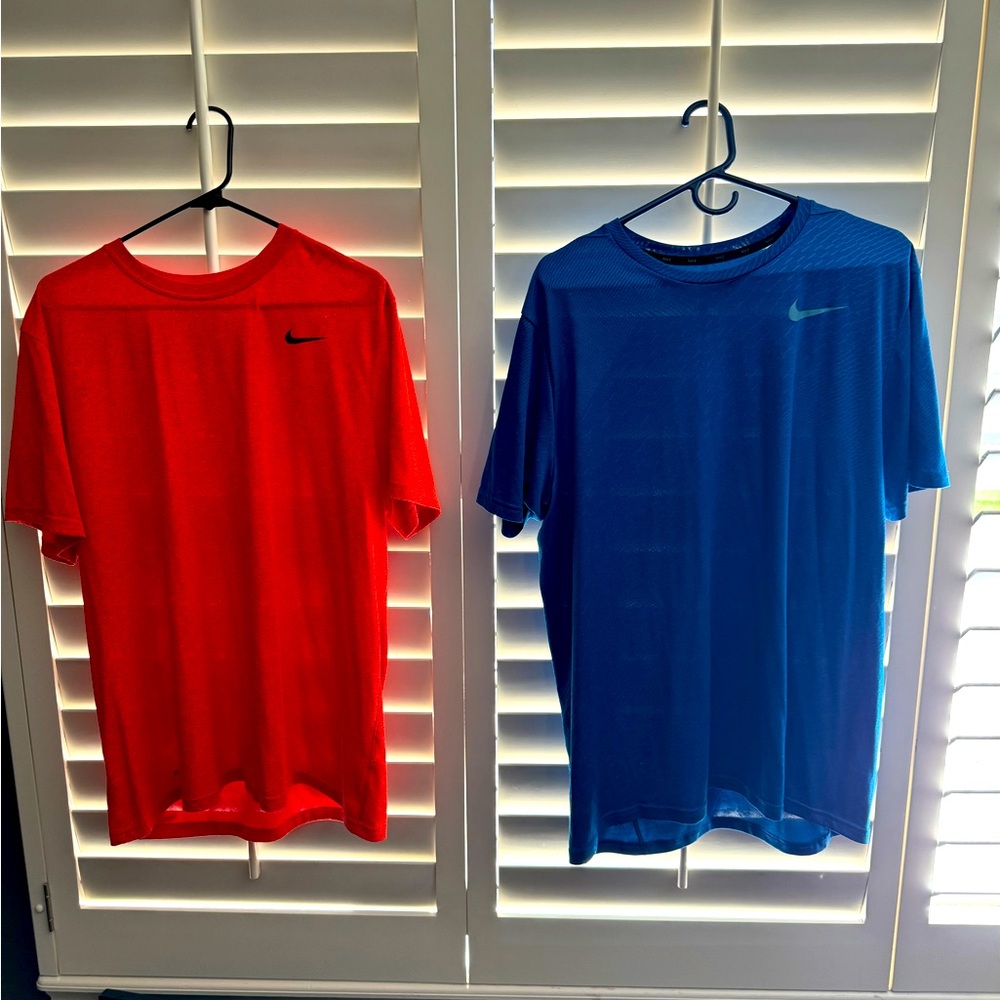 Nike Dry fit shirts bundle of 2